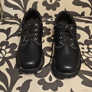 Men's Black Leather Shoes